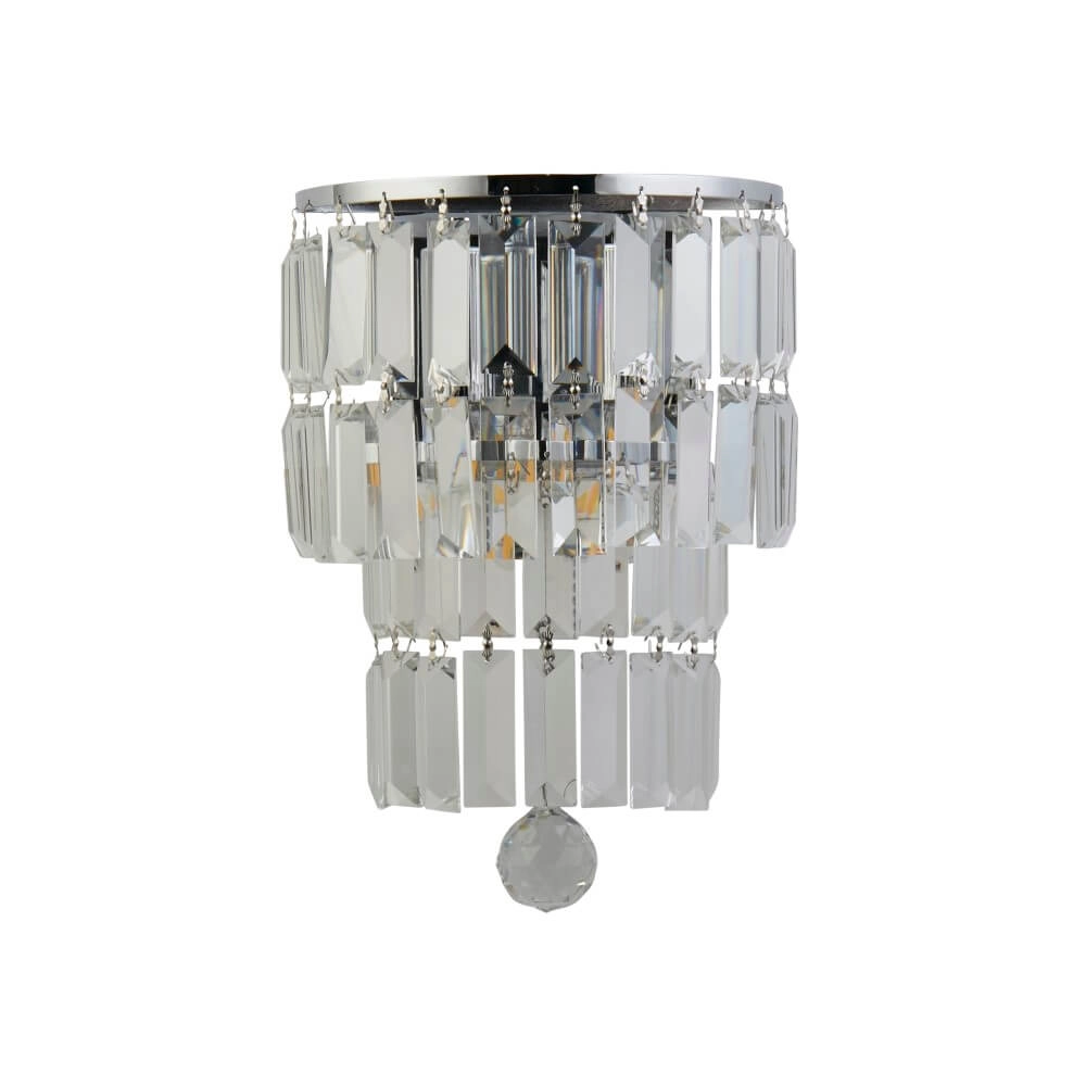 Chandelier Empire chromium Searchlight 5053423271699