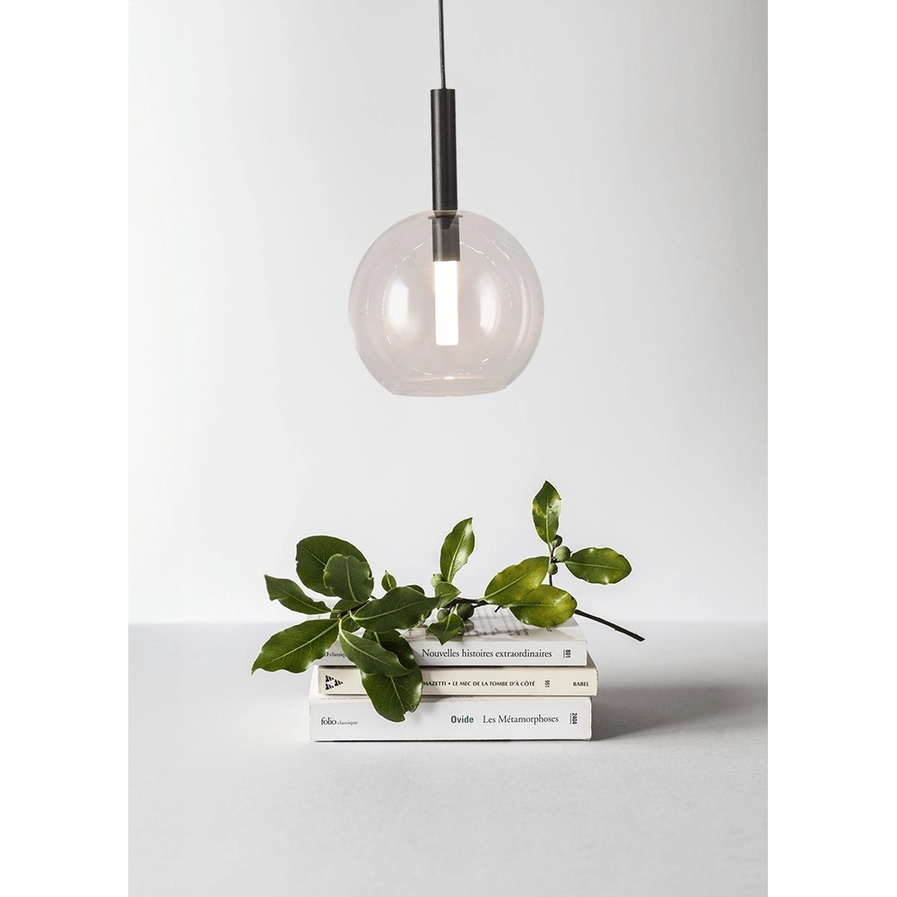 Pendant lamp Ø 17cm Lido Ball with clear glass Masterlight 8718121335179