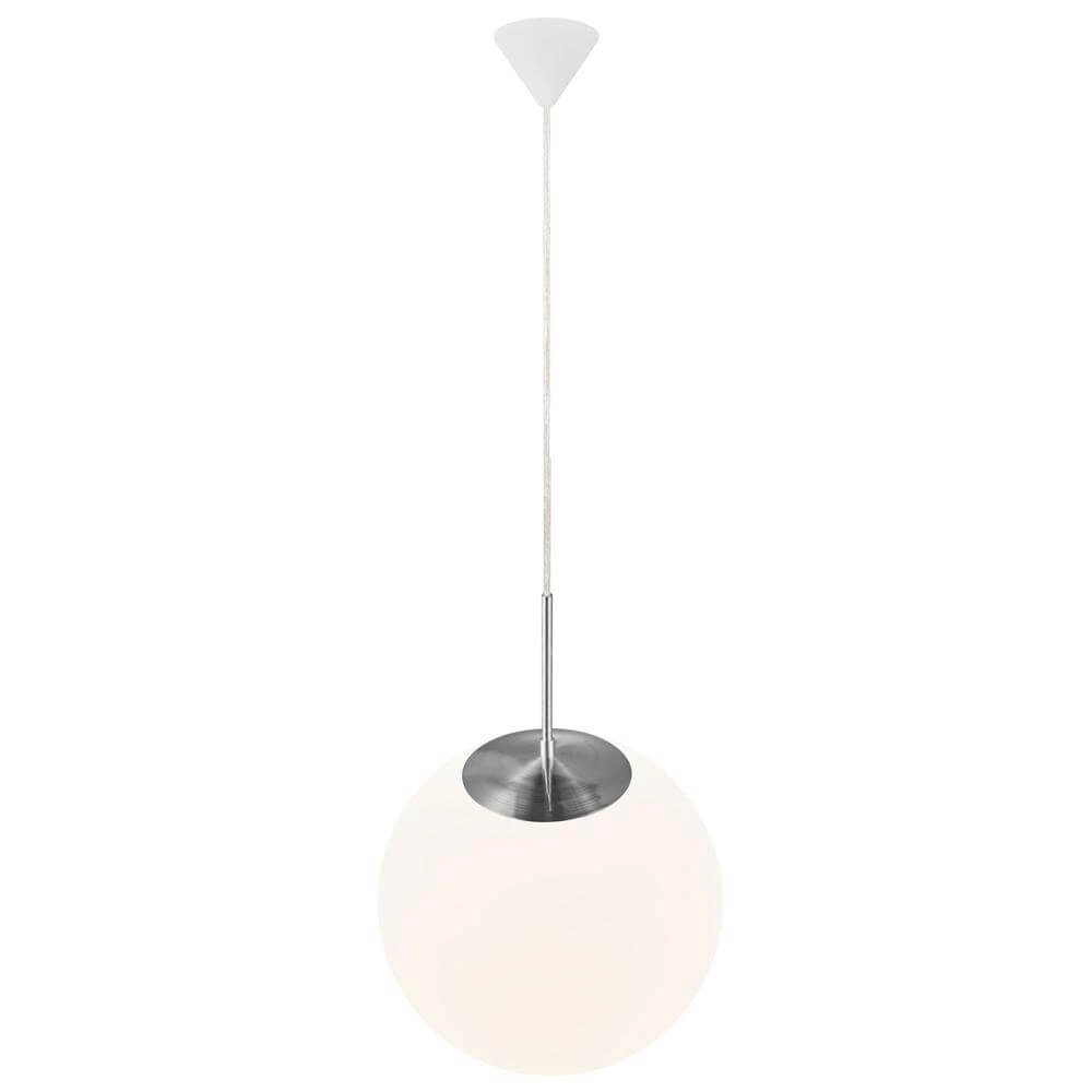Glass pendant lamp Cafe white Ø 30cm Nordlux 5701581104013