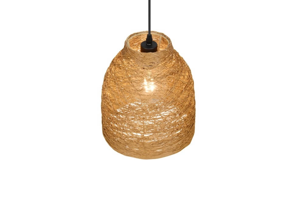 Paper pendant lamp Joeline Ø 25cm Trio 4017807637250