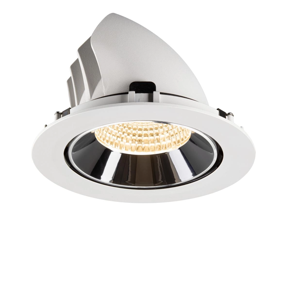 Recessed spotlight Numinos Gimble XL white/chrome 2700K - 55deg SLV 4024163308731
