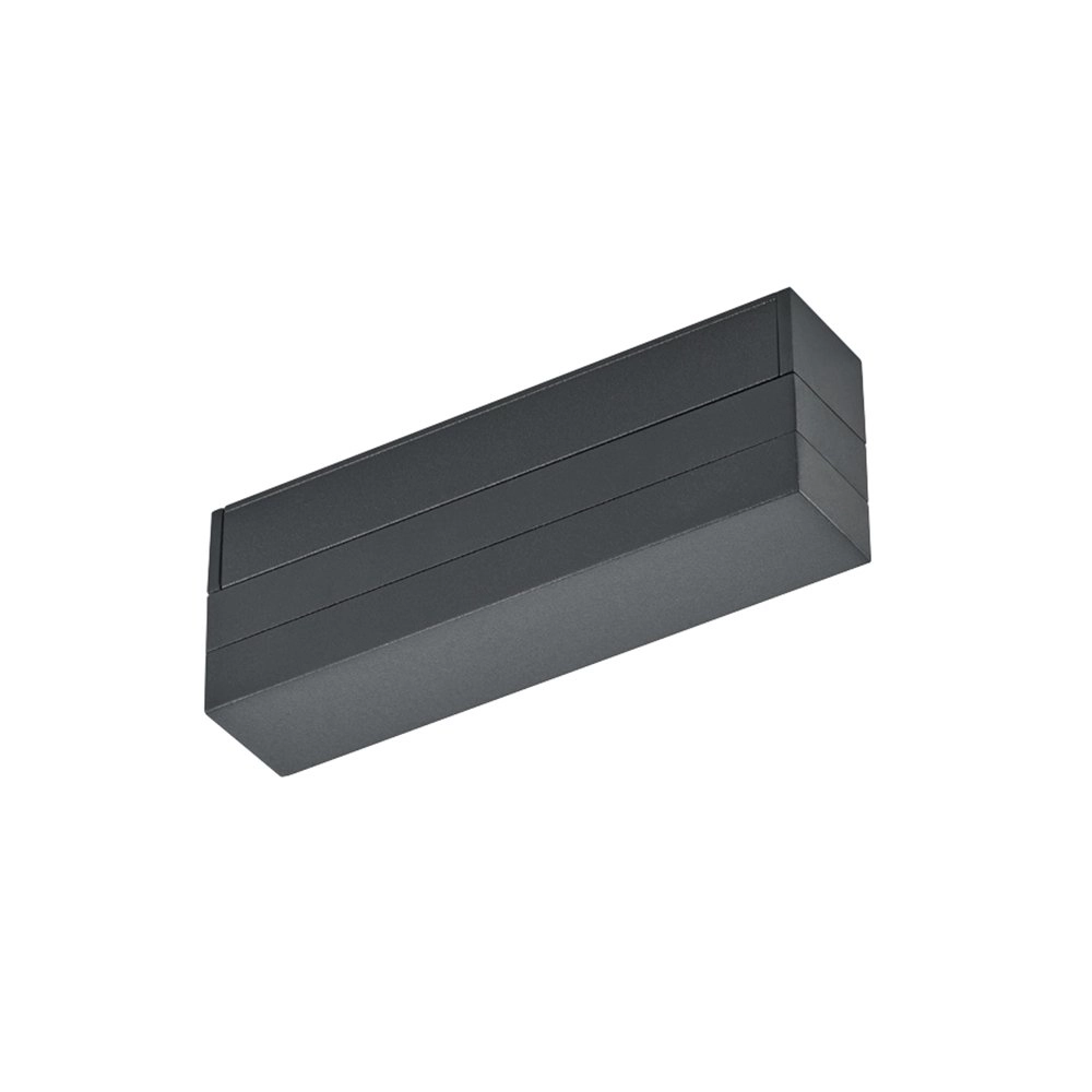 2-phase power supply Duoline Block for track lighting black