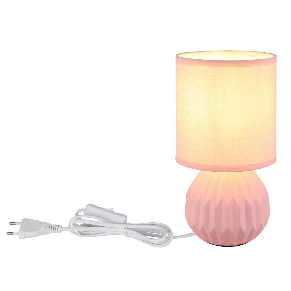 Design table lamp Sylas pink Globo 9007371475506