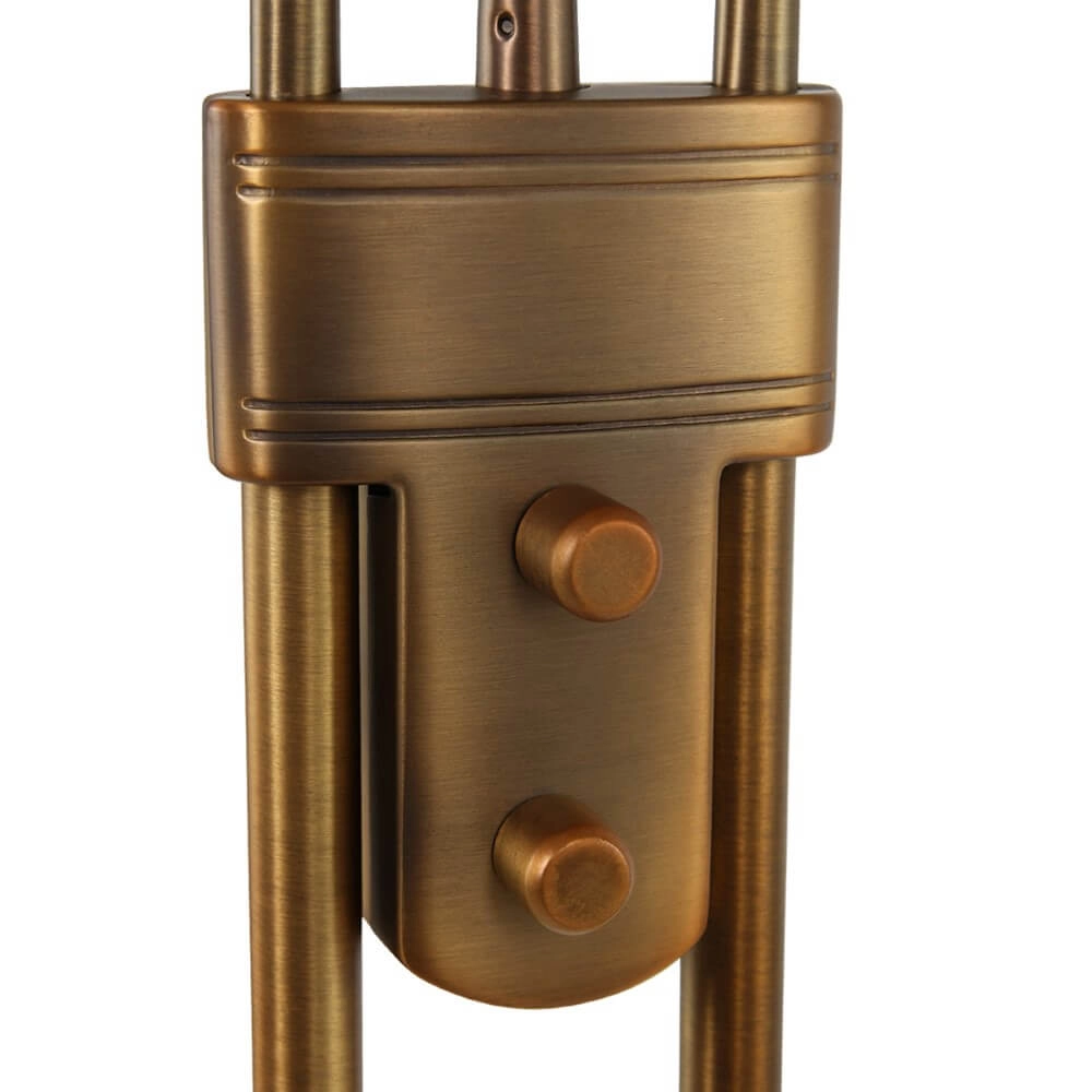 Floor lamp mexlite Up 180cm - 3000K bronze brown Steinhauer 8712746096347