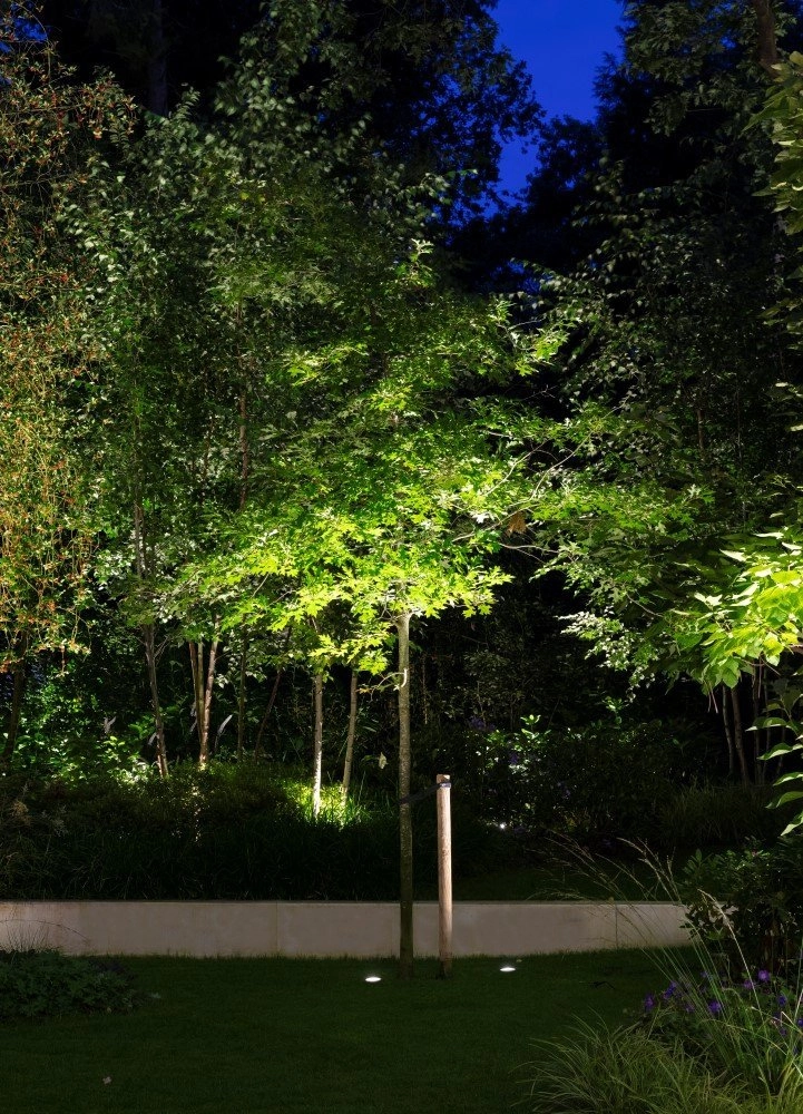 Ground spotlight Nero 12 volt LED In-lite 8717051004544