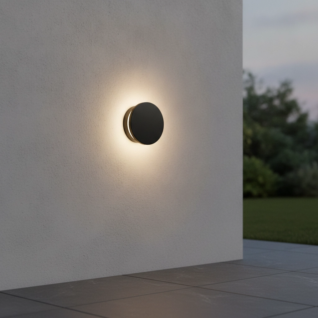 Design wall lamp Gong Black