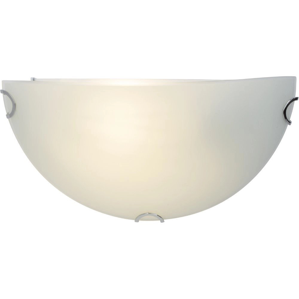 Flat wall lamp Melania 30cm frosted glass Brilliant 4004353261589