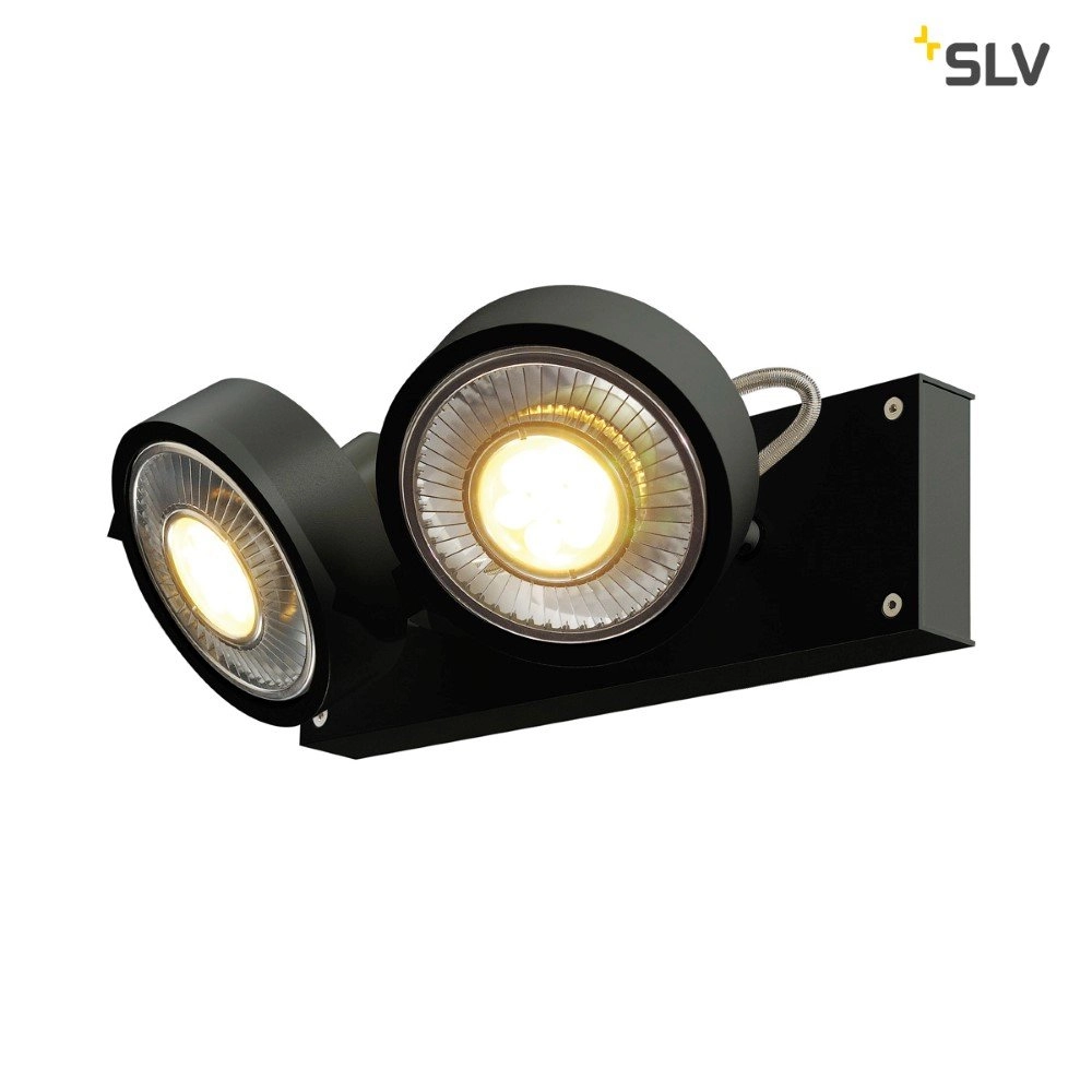 Directional surface-mounted spotlights Kalu Qpar111 SLV 4024163189958