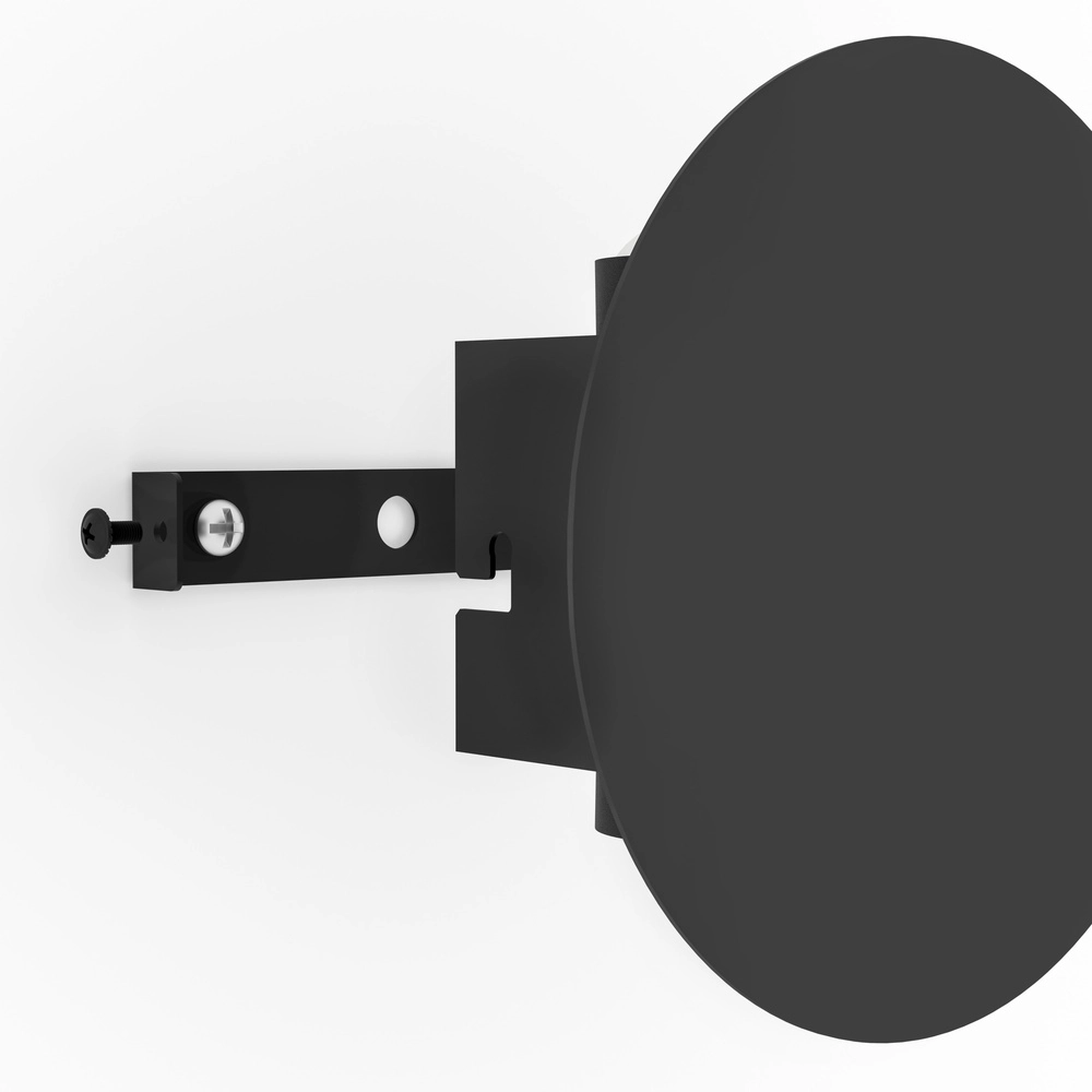 Sleek wall lamp Talamello Ø 15cm - black - led Eglo 9008606316472
