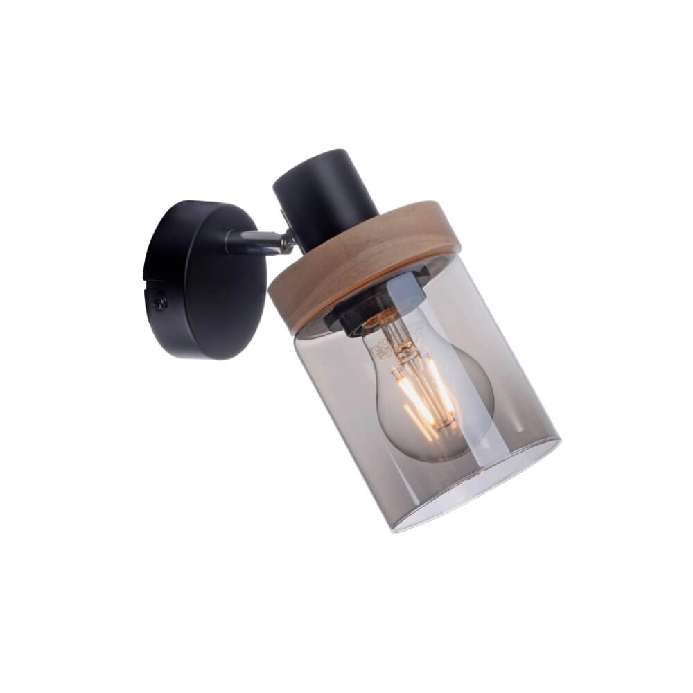 Wall lamp Pasqual black Just Light 4043689986100
