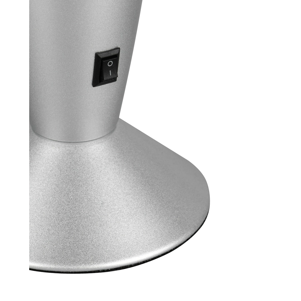 Lava lamp Vesuv silver with red Trio 4017807668384
