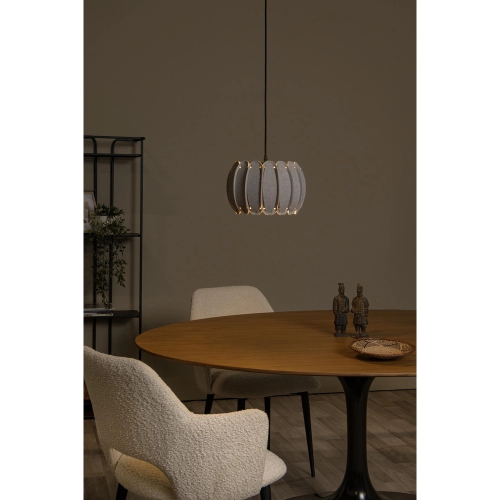 Pendant lamp Spencer grey Lucide 5411212343697