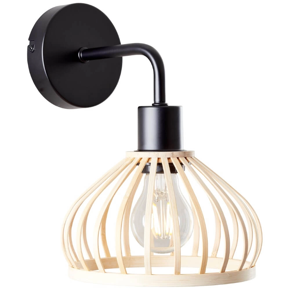 Wooden wall lamp Norah