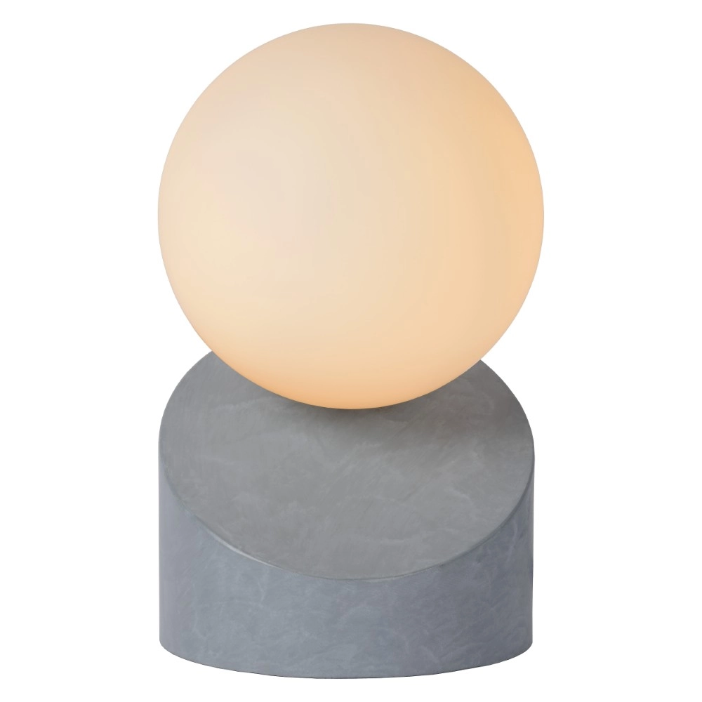 Design table lamp Len grey Lucide 5411212450579