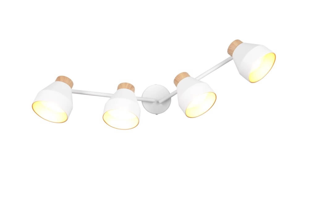 Design ceiling lamp 4-light Valentin white Trio 4017807637441