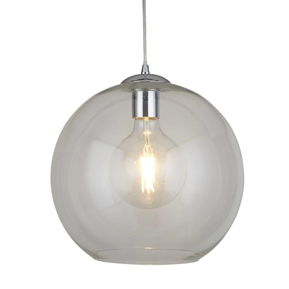 Transparent pendant lamp Balls Ø 30cm