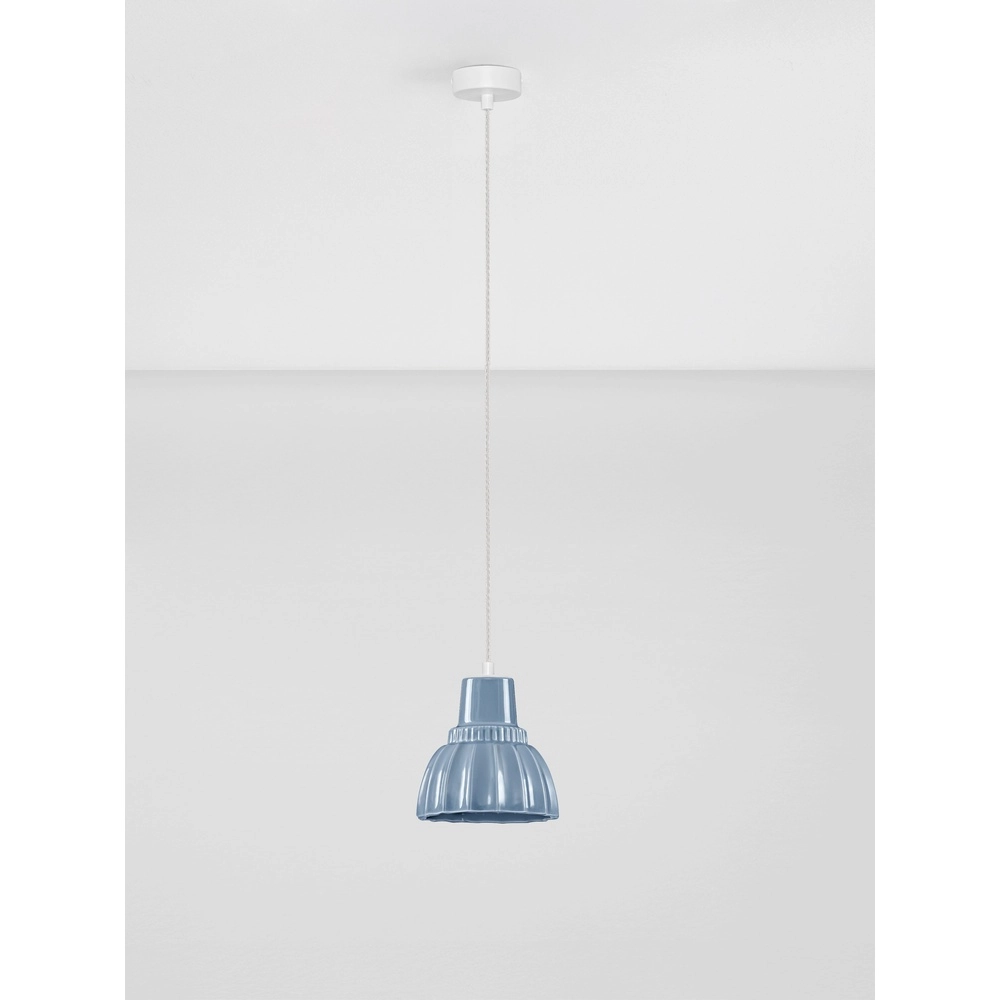 Pendant lamp Picco white with blue Lyora 5212017495372