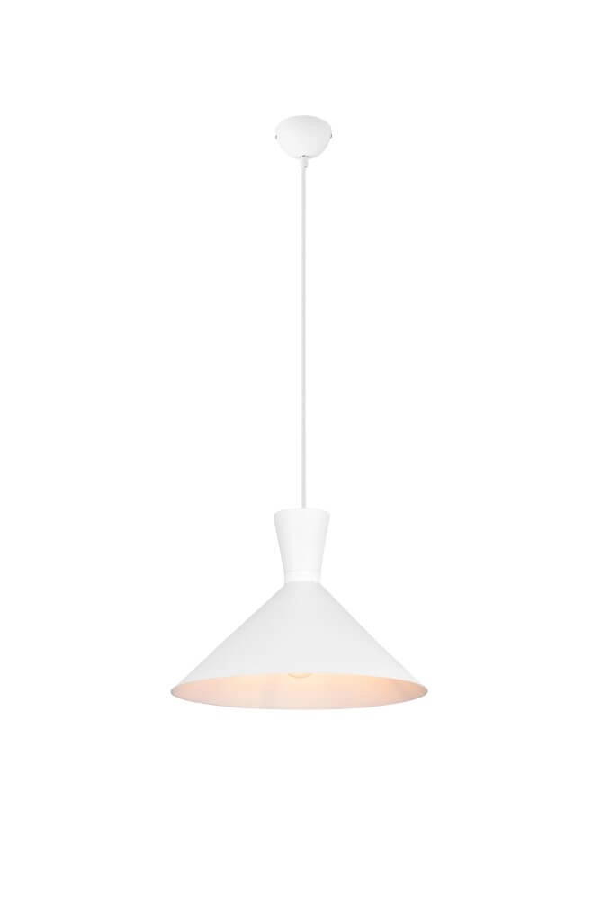 White hanging lamp Enzo Trio 4017807522204