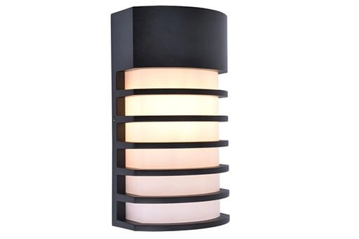 Black wall lamp Fulton unique design