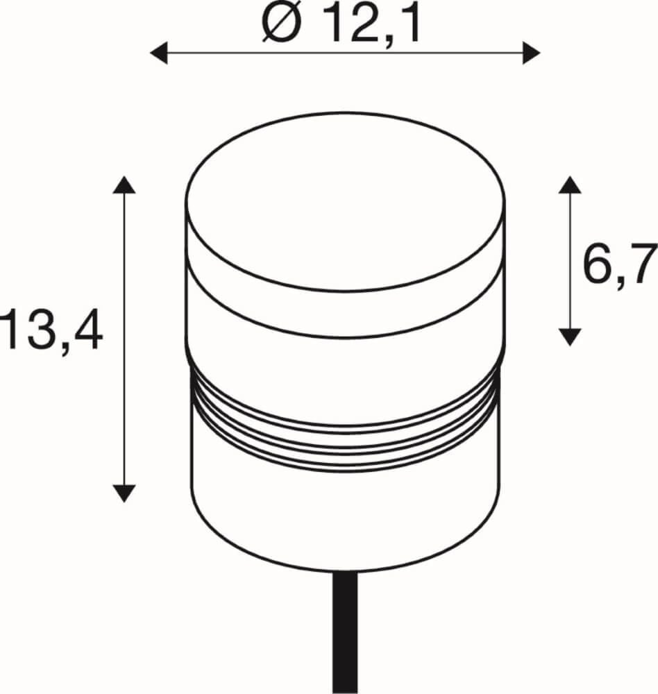 M-Pol Head S Diffuse - 180gr - 2700K SLV 4024163275194