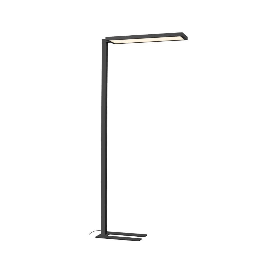 Led Office Floor Lamp Worklight Pro Black - Single