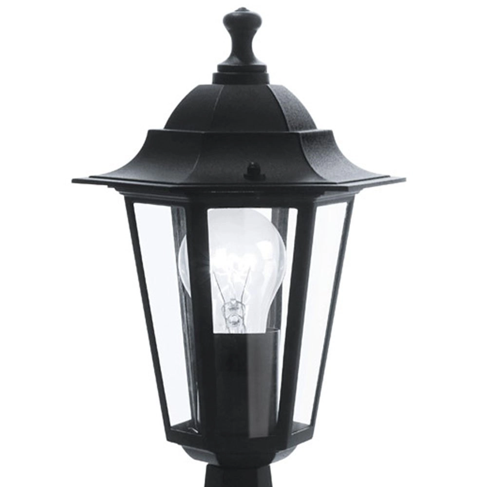Floor pedestal lamp Laterna 4 40cm black Eglo 9002759224721