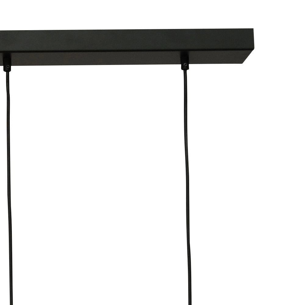 Hanging lamp black with gold Bounty 5-light curio glass Masterlight 8718121245713