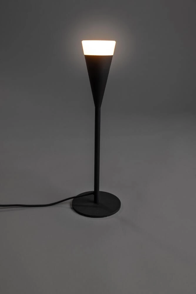 Black table lamp Defender design ETH 8720195306733