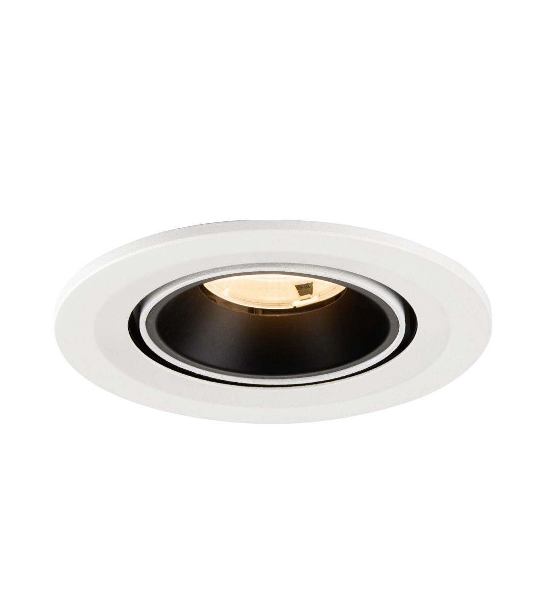Recessed spotlight Numinos Gimble S white/black 2700K - 20deg SLV 4024163313667