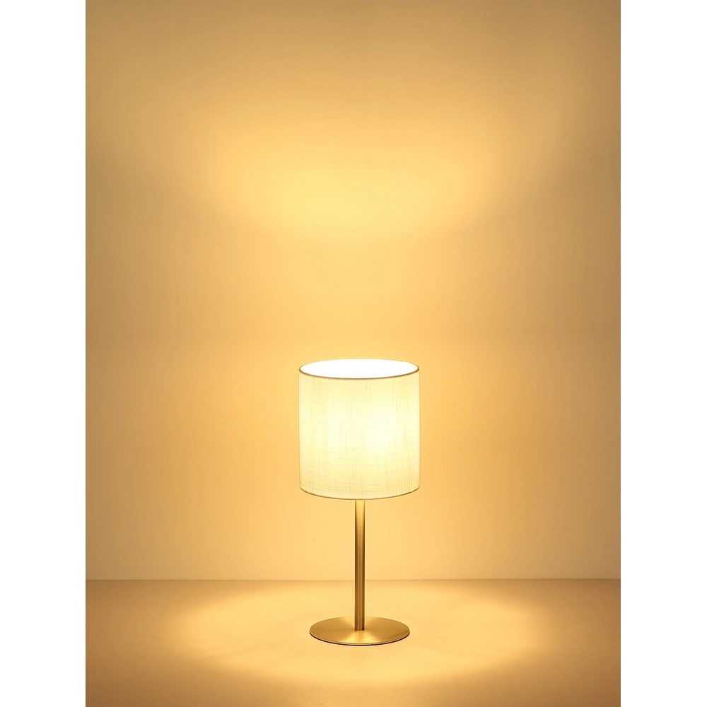 Table lamp Benson nickel with white cap Globo 9007371566402