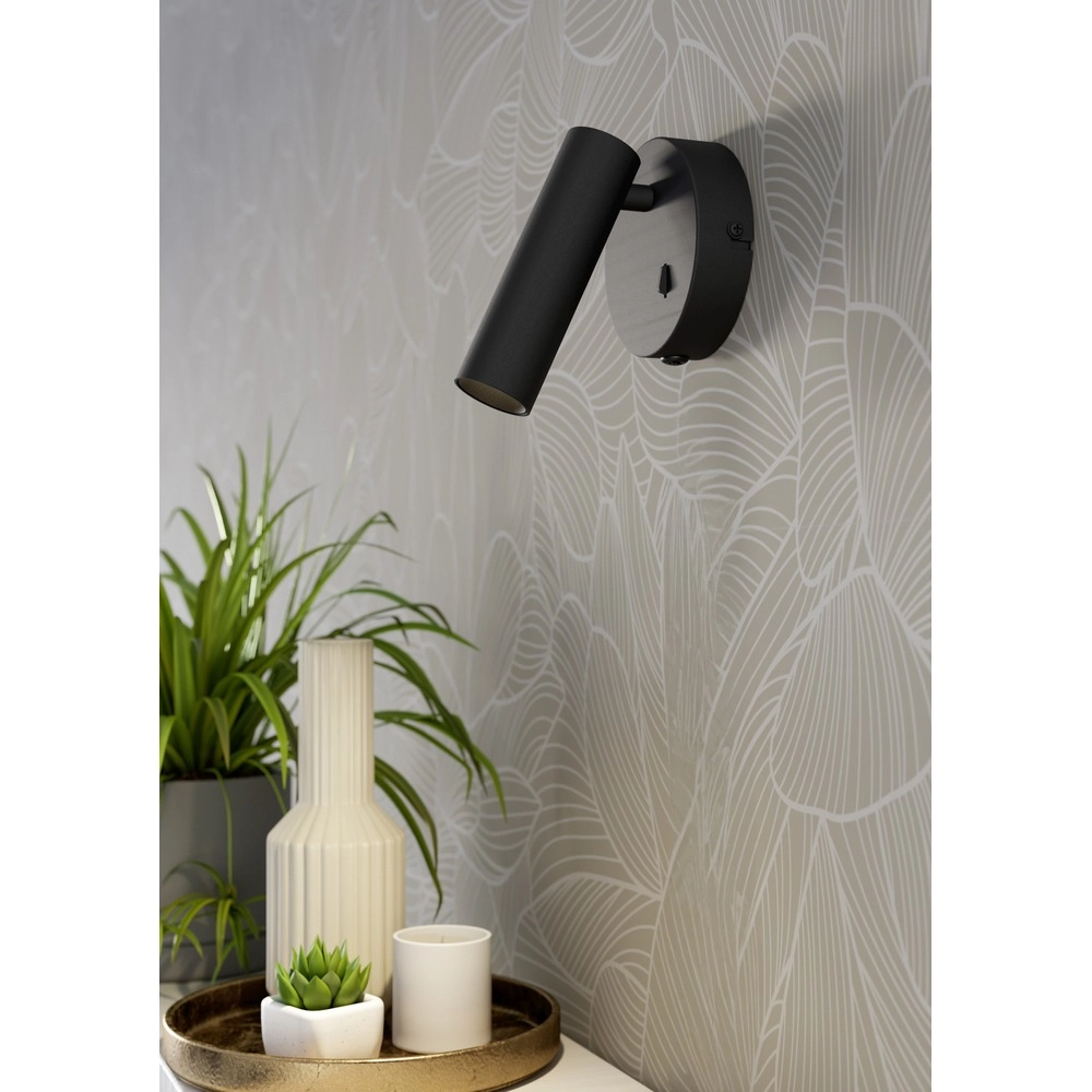 Surface-mounted spot Valproto Black Eglo 9008606392025