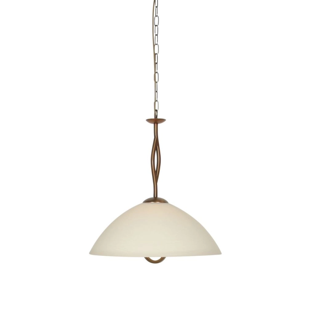 Classic pendant lamp Anthea 1-light bronze Steinhauer 8712746180220