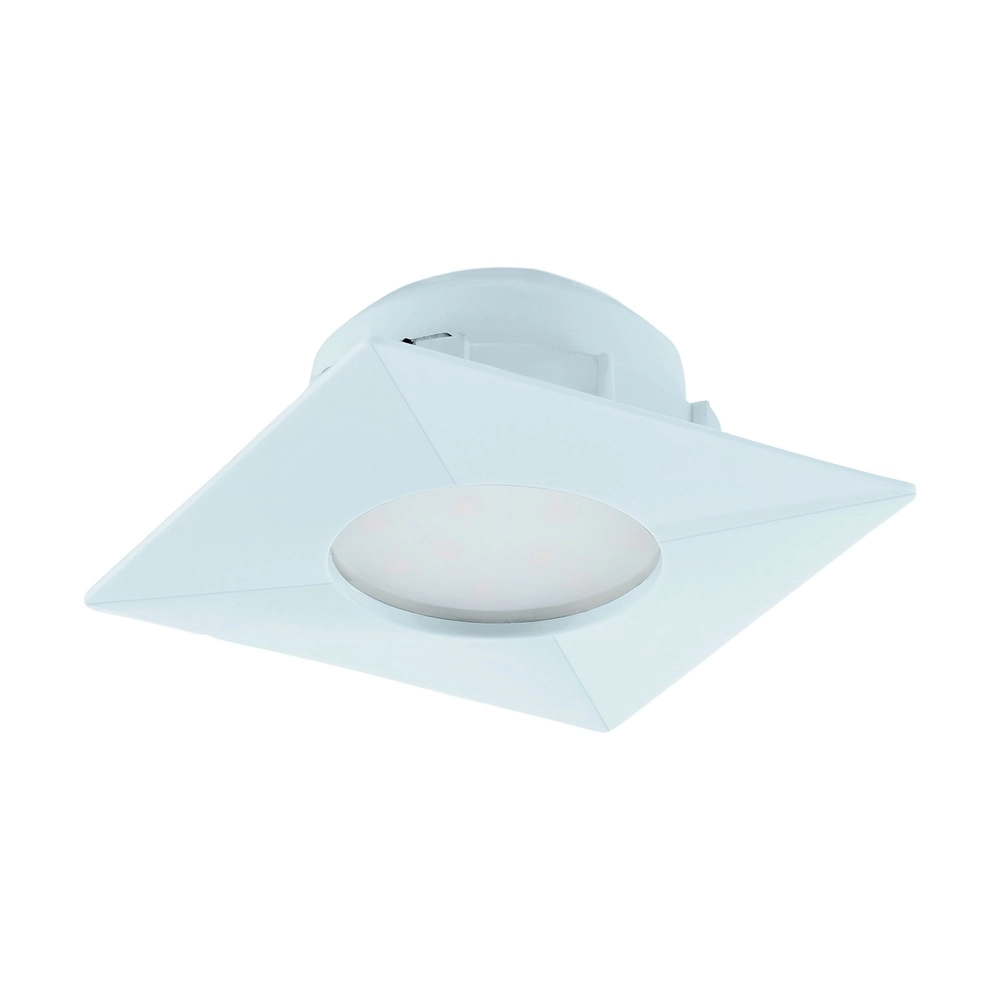 Recessed spotlight Pineda white square