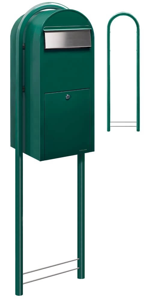 Mailbox Jumbo 6005 i Dark green Bobi 6417237026224