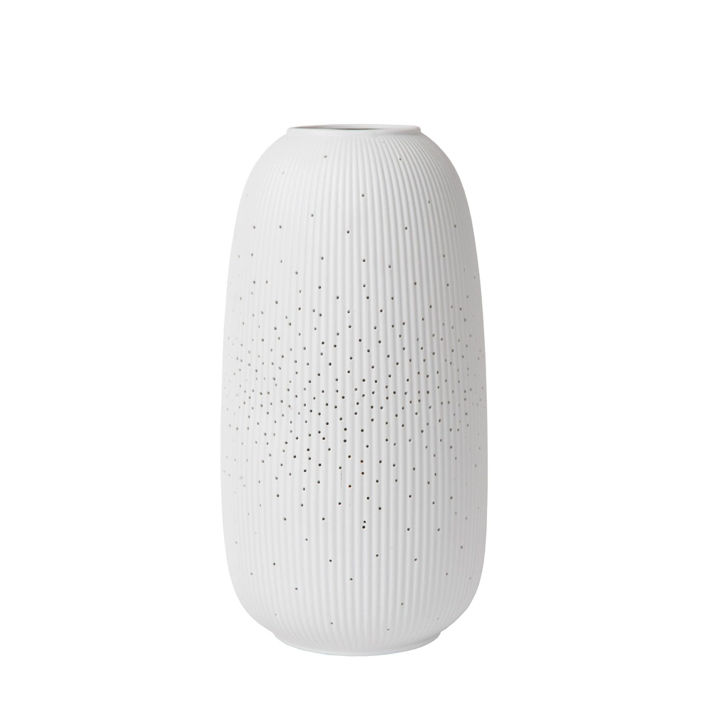 Table lamp Flores Ø 17.5cm white