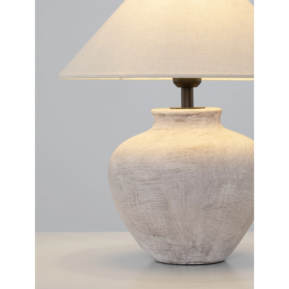 Table lamp Lupe beige ceramic Lyora 5212017477880
