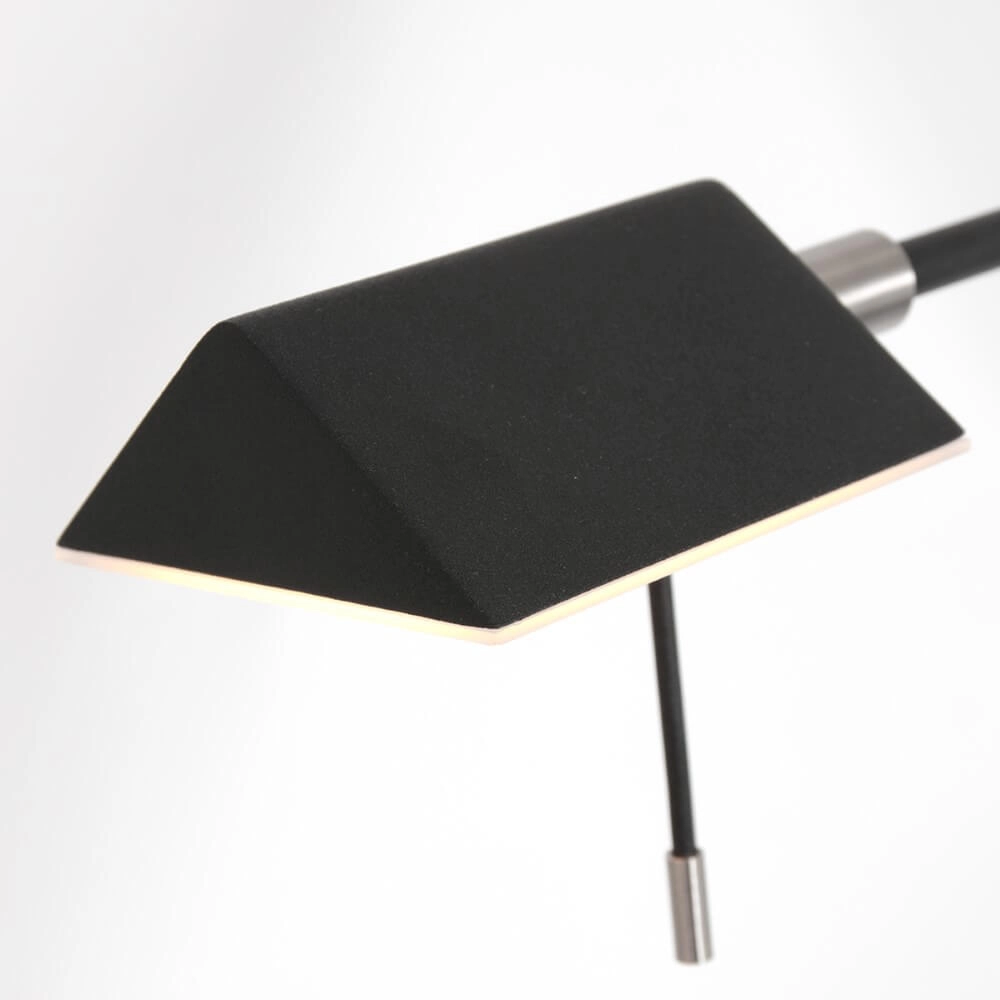 Black reading lamp Retina with led Steinhauer 8712746135695