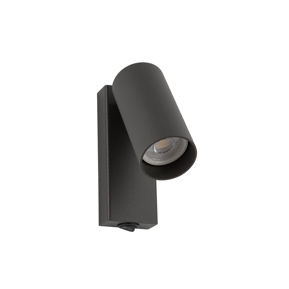 Directional spotlight Fourty with switch - dark grey Lyora 5903139117661