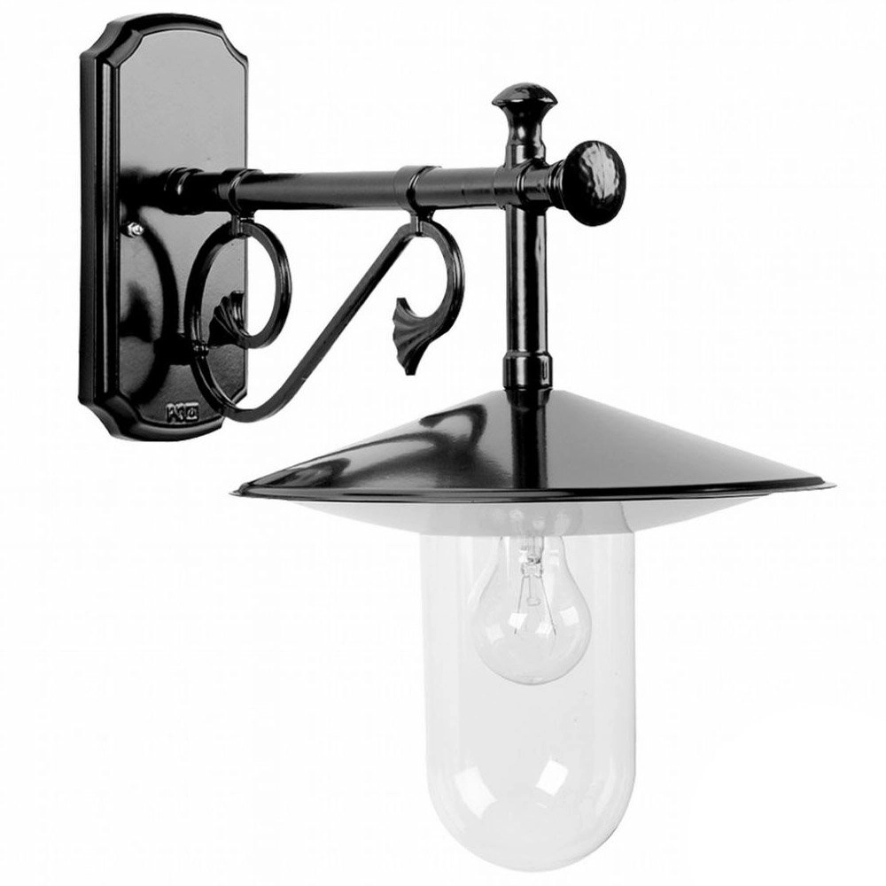 Outdoor light Louvre 1 black