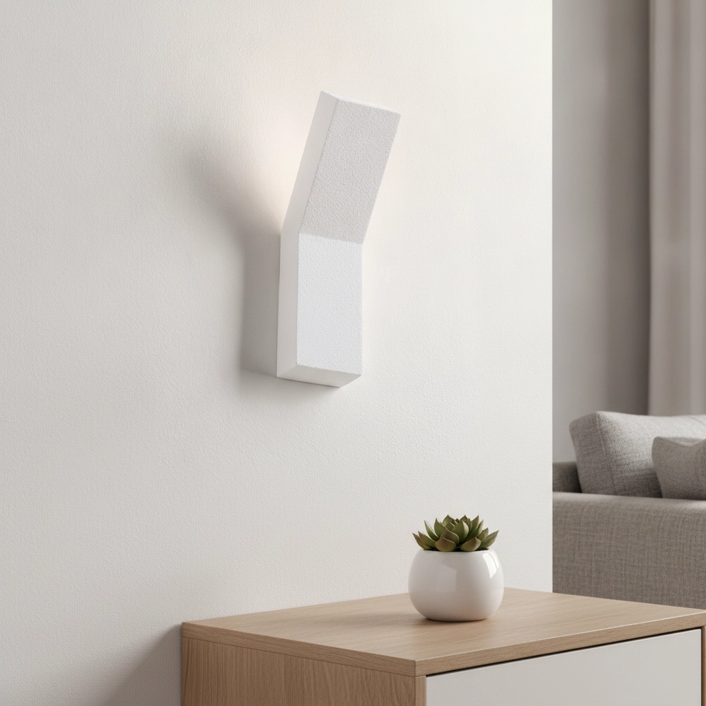 Design wall lamp Raggio white