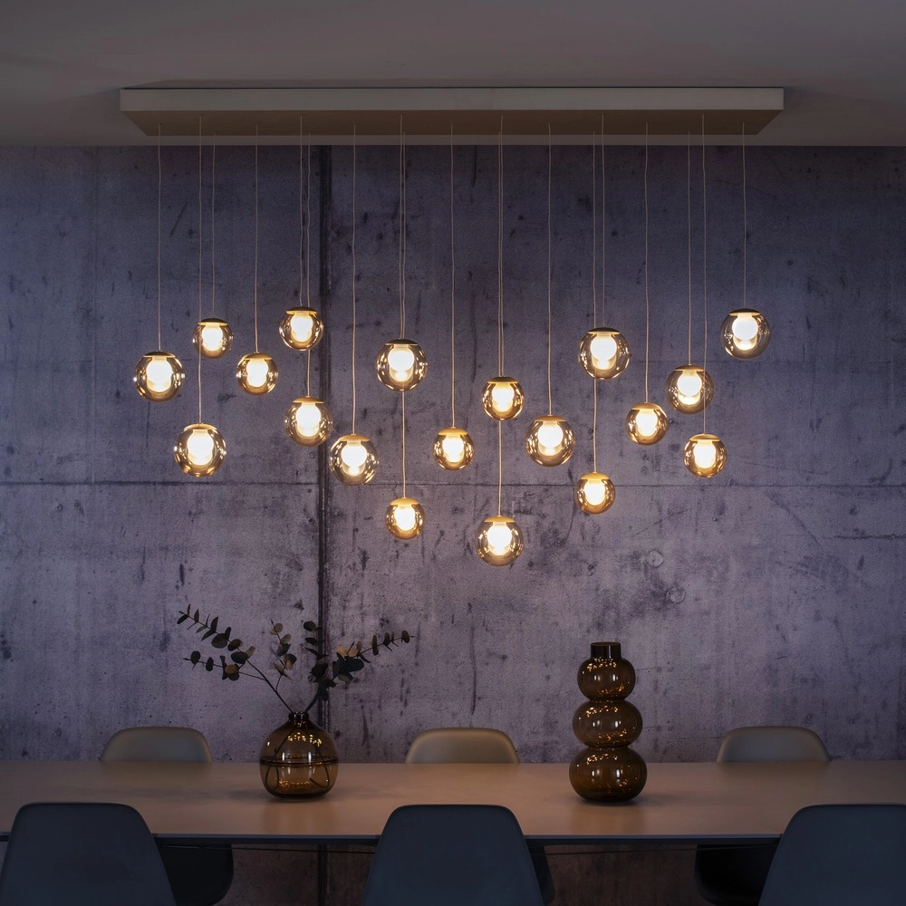 19-light pendant lamp Pure Popup Bronce Paul Neuhaus 4012248396704