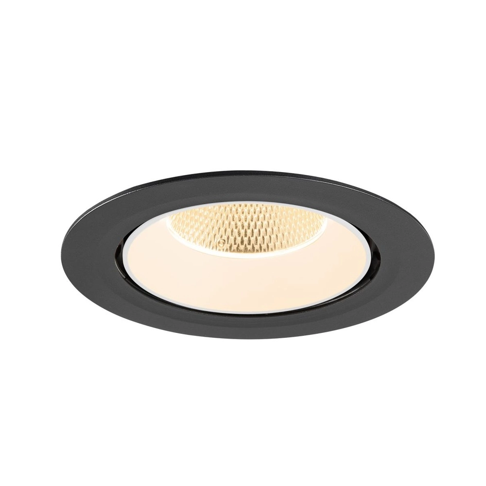 Recessed spotlight Numinos Gimble XL black/white 2700K - 20deg SLV 4024163308892