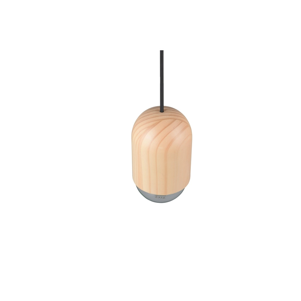 Unique pendant lamp Nara wood Ø 10.5cm Trio 4017807661750
