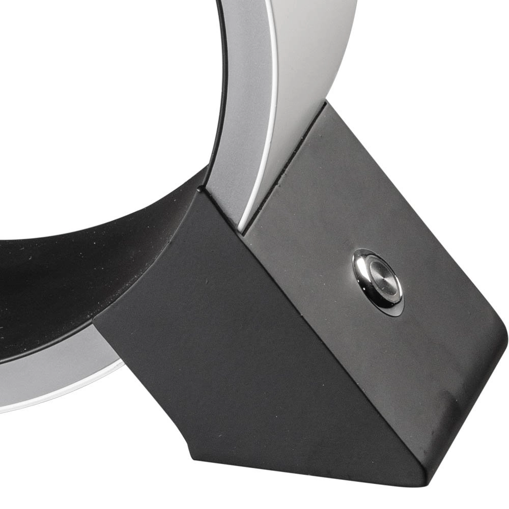 Dimmable table lamp The Q 20cm black with white ETH 8719075188415