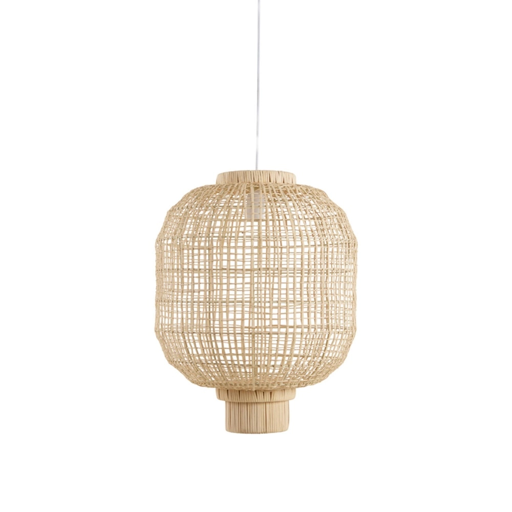 Natural pendant lamp Dorzan Ø 42cm