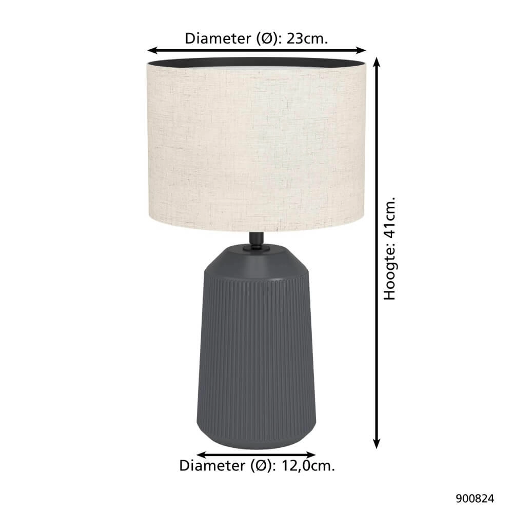 Country table lamp Capalbio Eglo 9008606274017