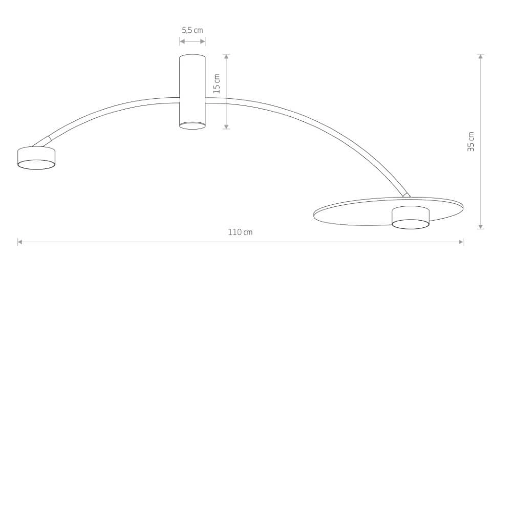 Design pendant lamp Heft black Lyora 5903139103565