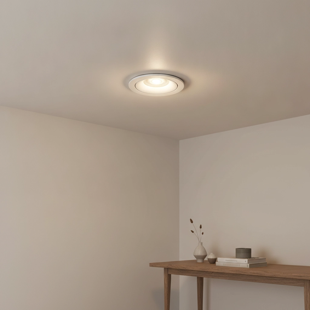 White recessed spot Downel 9cm