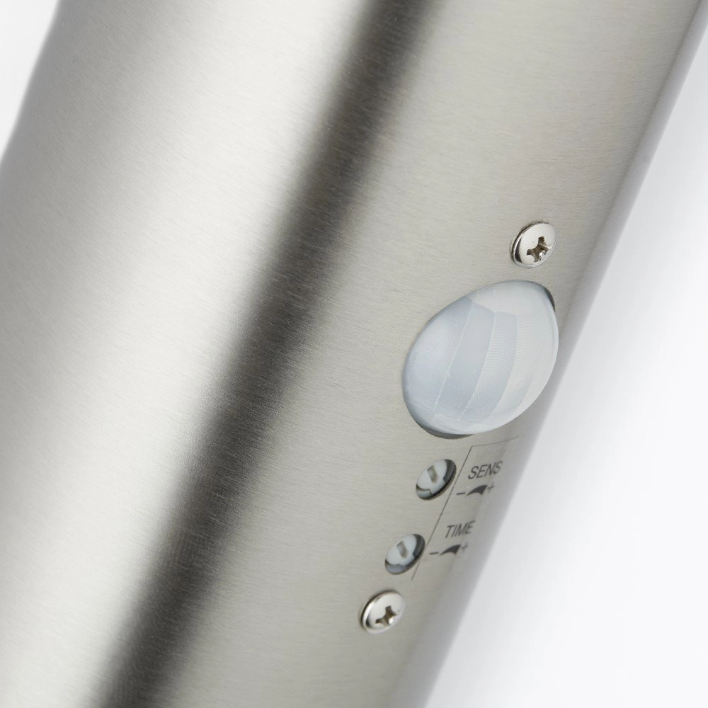 Stainless steel outdoor lamp Bole with sensor Brilliant 4004353133749