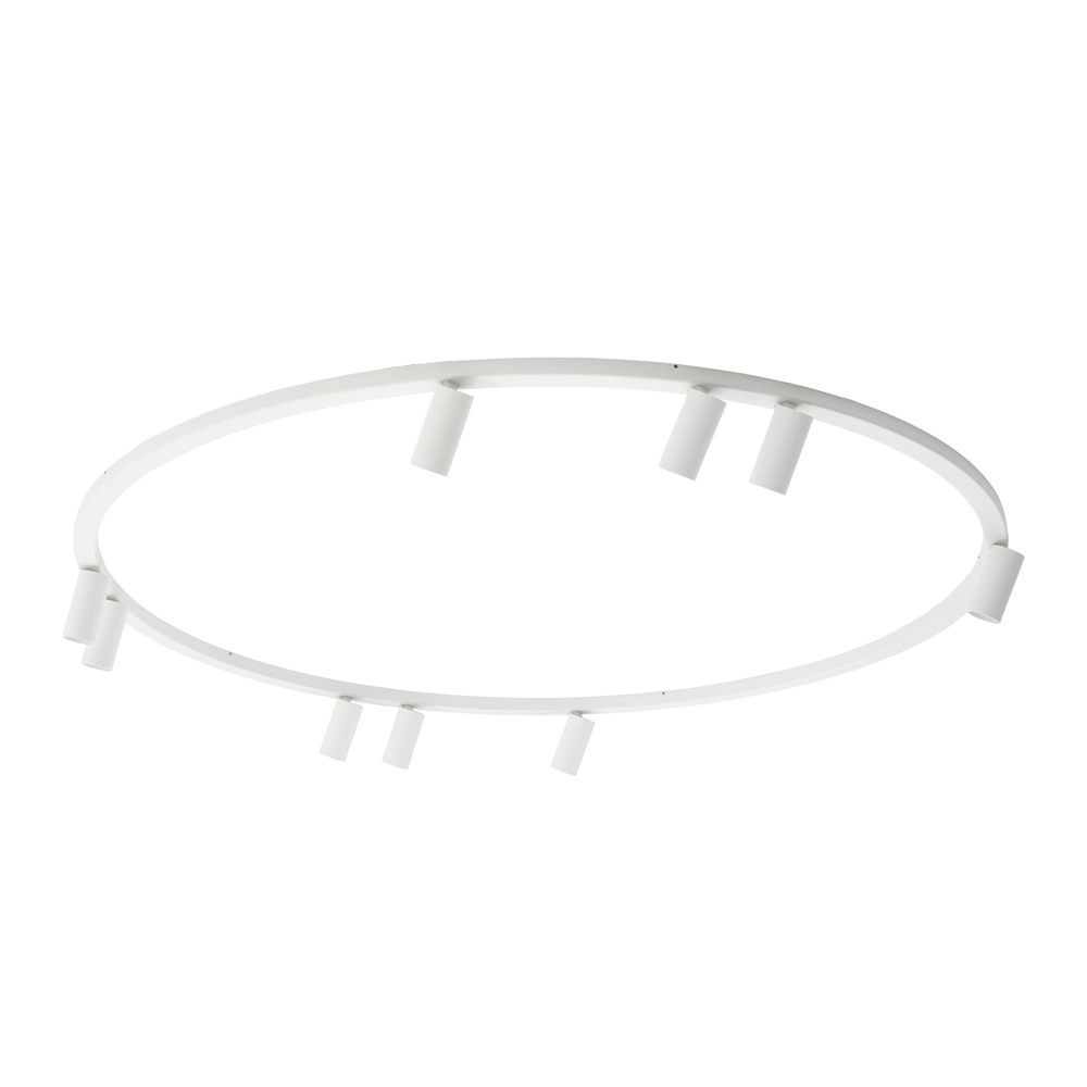 Circle surface-mounted spotlights Fourty 9x GU10 - white Lyora 5903139119511